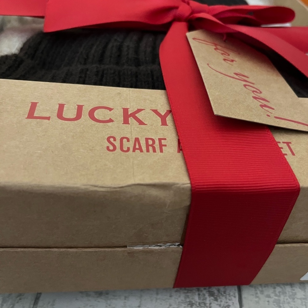 Lucky Brand Scarf and Hat Boxed Set - Picture 3 of 5